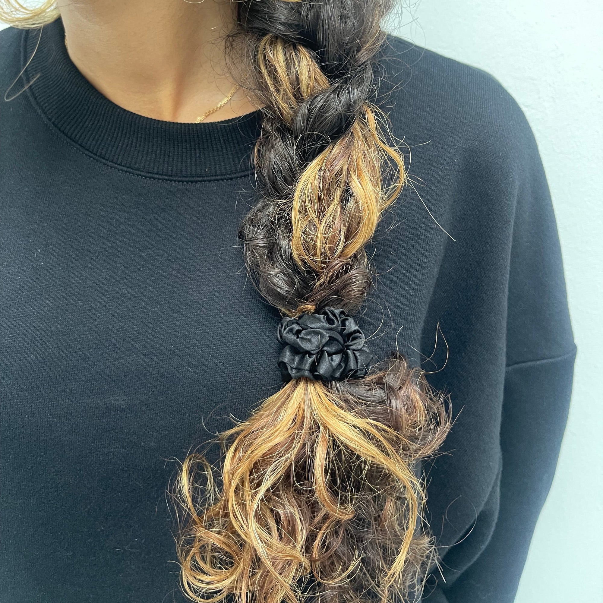 PREMIUM SEIDEN MINI SCRUNCHIES 3er Set